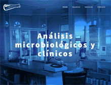 Tablet Screenshot of laboratorioempresarial.com